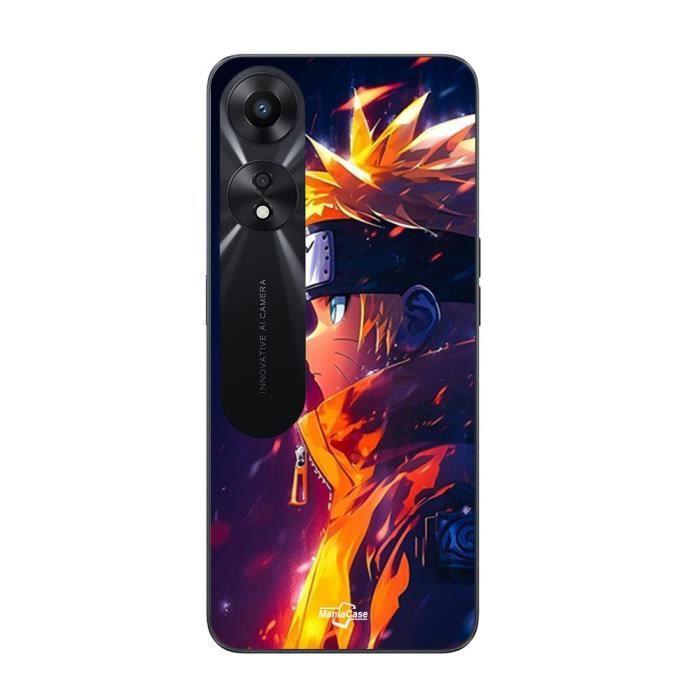 Coque - MANIACASE - Oppo A78 5G - Naruto Uzumaki - Souple - Mixte