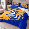 Tigres Uanl 3Pcs Bedding Set Duvet Cover With Two Pillowcases For Bedroom Home Decoration