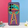 Cute Indie Hippie Case For Samsung Galaxy S26 S25 S24 S20 S21 S22 S23 Ultra S10 Plus S25 FE Back Cover Shell