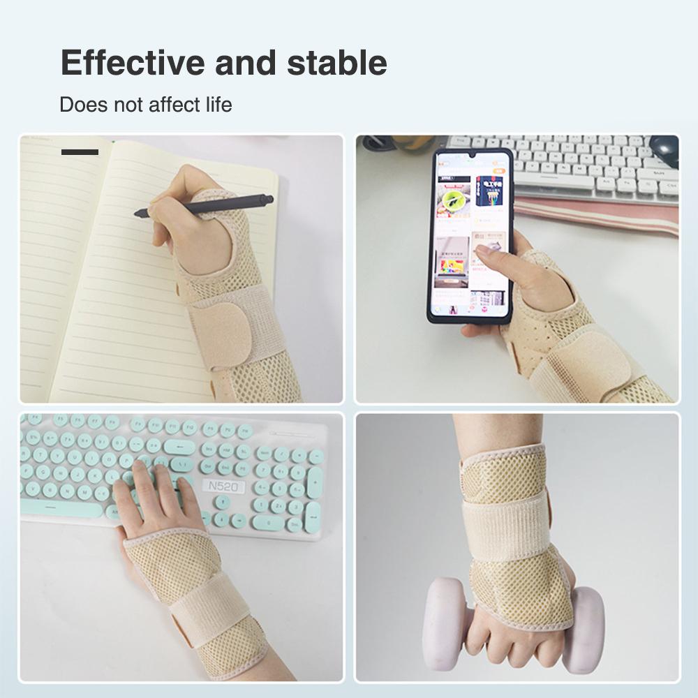 Wrist Support Breathable Absorb Sweat Carpal Tunnel Arthritis Protector Glove Relieve