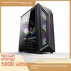 Qihangzhe V8 RGB Gaming Computer Case with Transparent Side