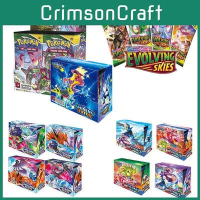 Полная коллекция из 360 карточек Покемон, включая Sword Shield Evolving Skies Shining Fates