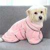 Quick-Drying Material Pet Coral Fleece Toweling Clothes For Dogs And Cats Bathing Towels Strong Water Absorption Drying Bathrobe