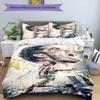 Ronaldo's Real Madrid Player Action Bedding Set, Breathable Duvet Cover with Pillowcases, Soft Bed Linen for Bedroom Home Decoration, Perfect Festival
