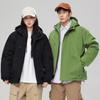 Осенне-зимняя утолщенная куртка Модная спортивная уличная ветрозащитная теплая куртка с хлопковой подкладкой