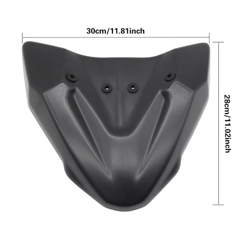 Motorbike Headlight Front Fender Cover Beak Power Nose-Cone Extension Mount Holder Easy Installation for 390 790 Adv
