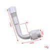 Tire Valve Stem Extension Adapter 45° 90° 135° Angled Brass Aluminum Extender for Car Motorcycle Bicycle Tire Inflation Valve Stems 1