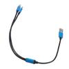 Кабель-разветвитель USB на 2x Type C Кабель для подключения USB A к Type C для эффективной зарядки и передачи данных 480 Мбит/с