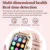 2025 New Fashion Smart 1.75" HD Display Watch Women AMOLED Curved Screen IP68 Waterproof Health Call Smartwatch Apple Watch Ladies for Lady Gift