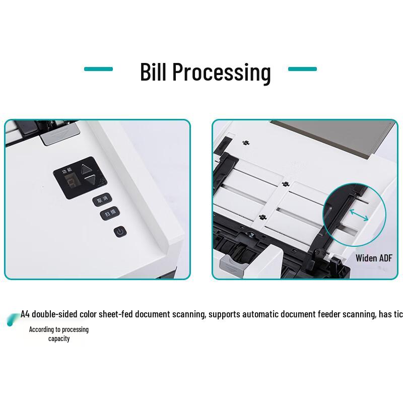 LANXUM Automatic Duplex Feeder Scanner CN plug (adapter included)
