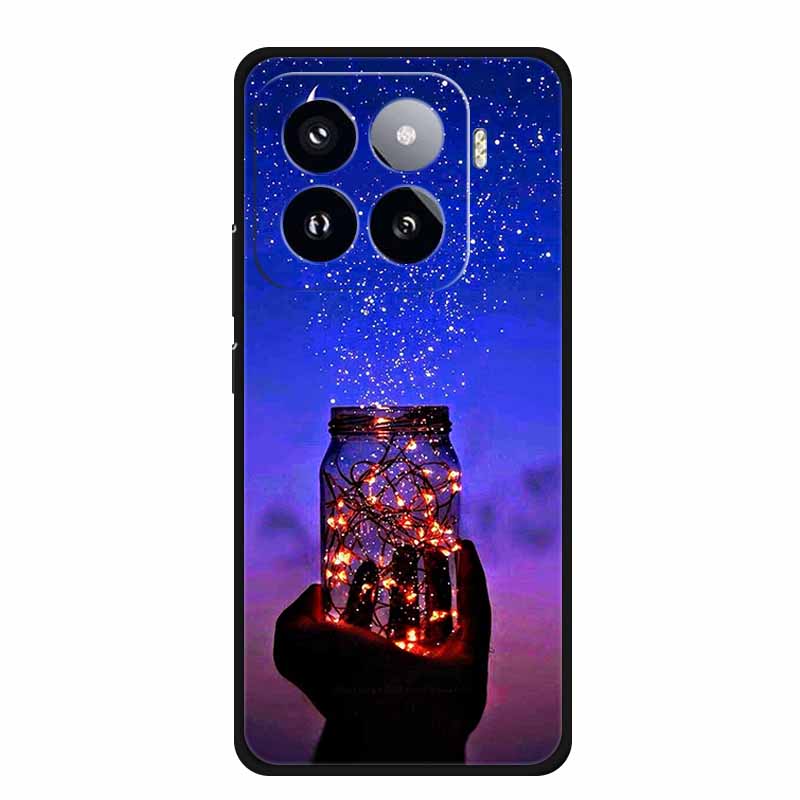 Для Xiaomi 15 Pro Чехол Роскошный Мягкий Силиконовый Задняя Крышка из ТПУ Чехлы для Телефона для Xiaomi 15 5G Защитный Новый Милый Красивый Бампер Coque