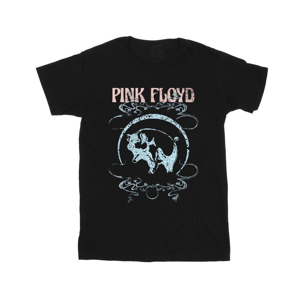 Pink Floyd Mens Pig Swirls T-Shirt