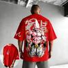 Dragon Ball Anime Majin Buu Printed T-shirt Men's Women's Loose Casual Harajuku Oversized Short Sleeve Casual Loose High Quality Female Male Clothing