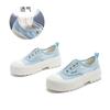 2025 summer new fisherman shoes women's versatile casual single shoes women's platform mesh white shoes women's breathable women's shoes tide