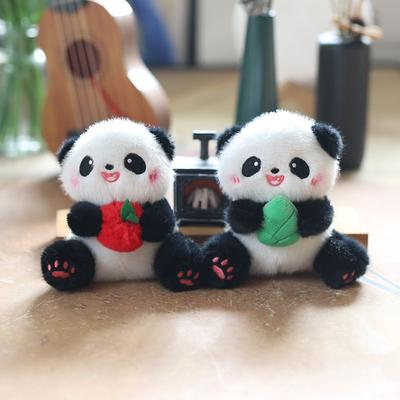 Милая милая маленькая панда кулон плюшевая игрушка кукла мультяшная сумка подвесной брелок тряпичная кукла кукла