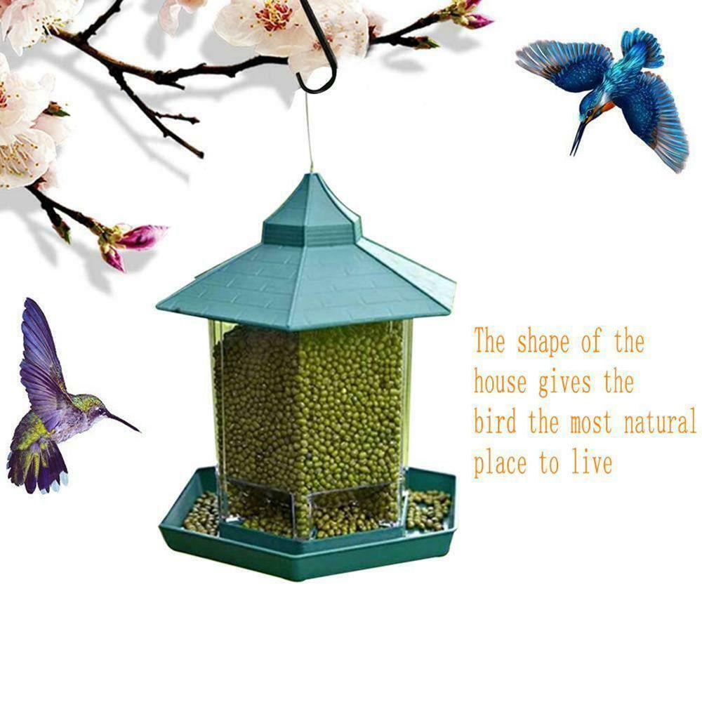 Waterproof Wild Bird Feeding Garden Parrot Yard Decoration Food Feeder Pet Supplies Bird Feeder