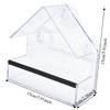 Transparent Hanging Bird Feeder Sturdy Outdoor Bird Feeder Wild Bird Feeder  Bird Lovers