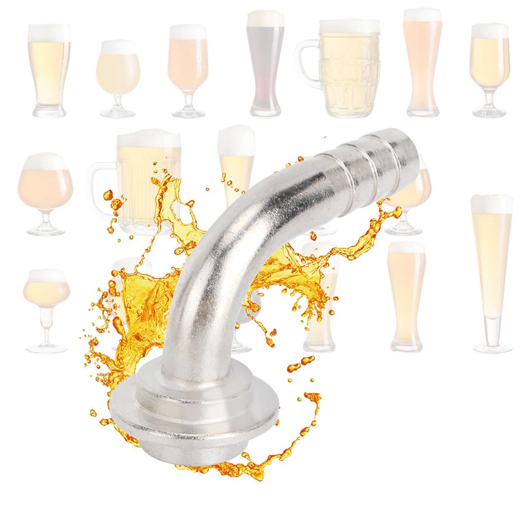 Home Beer Brewing Tap Faucet Accessories Draft Beer Tail Piece Elbow Nut Gasket Kit