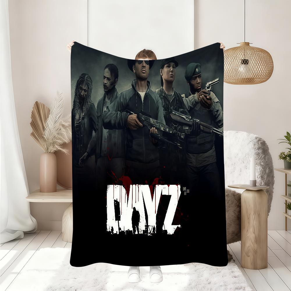 Плед D-DAYZ-Z Мягкий плед для дома Спальни Кровати Дивана Пикника Путешествий Офиса Покрывало Подарок