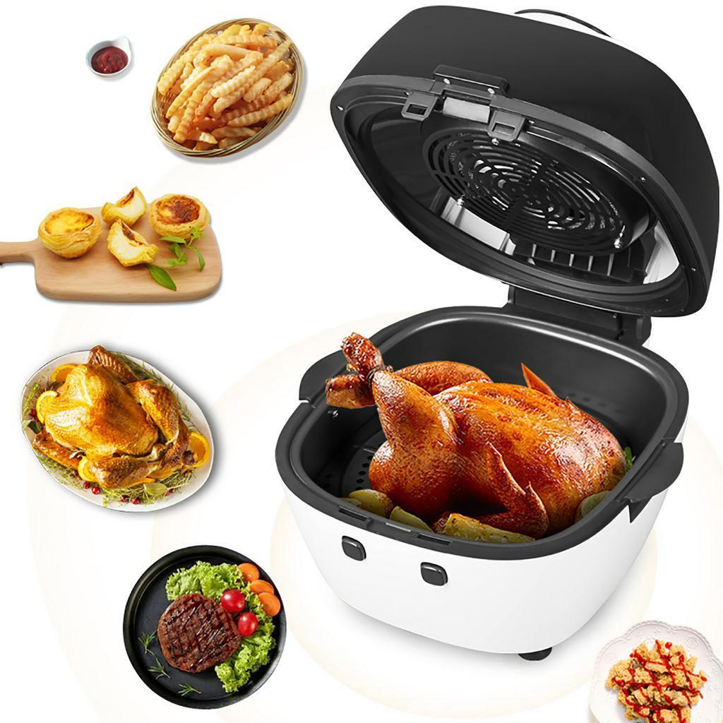 6L Air Fryer Healthy Cooker Low Fat Oil Free Kitchen Oven Timer 1350W Smart Touch Screen Electric Fryer Kitchen Cooking