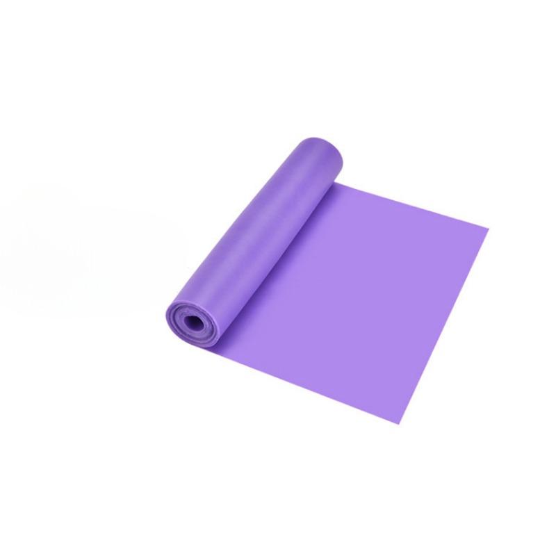 Yoga Pilates Stretch Resistance Band Exercise Fitness Band Training Elastic Exercise Fitness Rubber 150-200cm Natural Rubber Gym