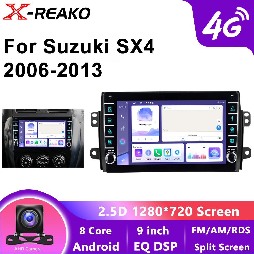 For Suzuki SX4 1 2006 - 2014 For Fiat Sedici 189 2006 - 2013 GPS Car Radio Navigation Multimedia Video 4G 8Core Player Stereo Android13