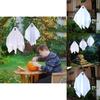 Whimsical White Ghost Hanging Decoration For Spooky Haunted House Halloween Decor