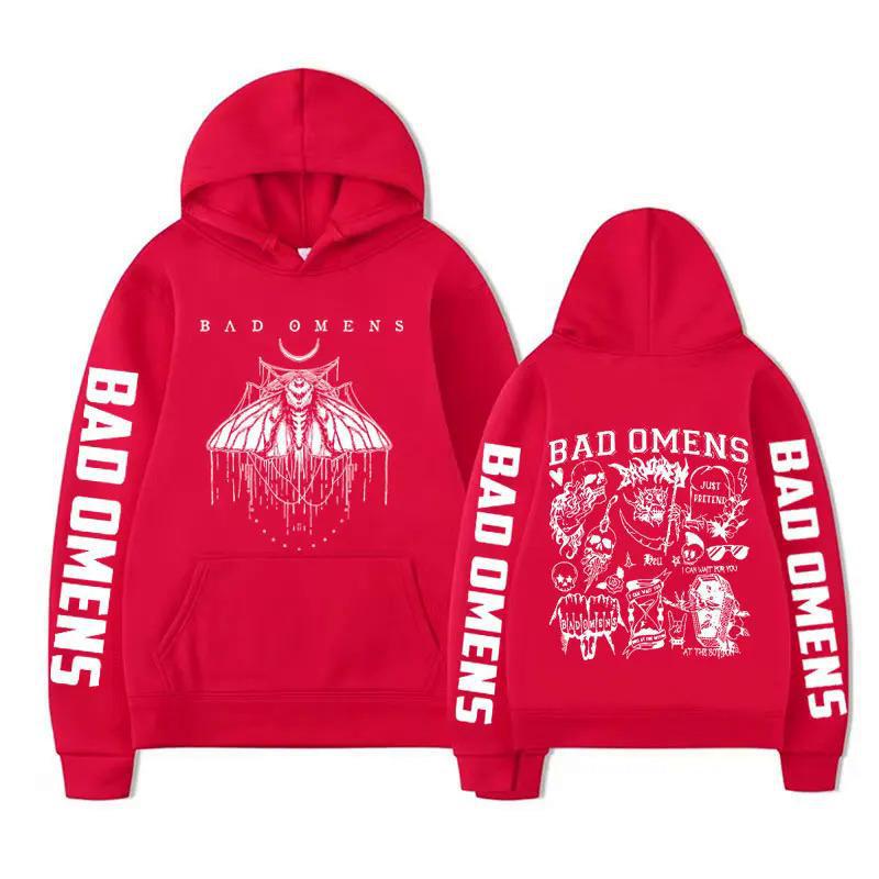 Ограниченная толстовка с капюшоном Bad Omens Band Moth Music Tour