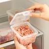 Контейнер для заморозки мяса, контейнер для хранения продуктов, пищевой, для хранения в холодильнике, с крышкой, для мяса, овощей, емкость для фруктов