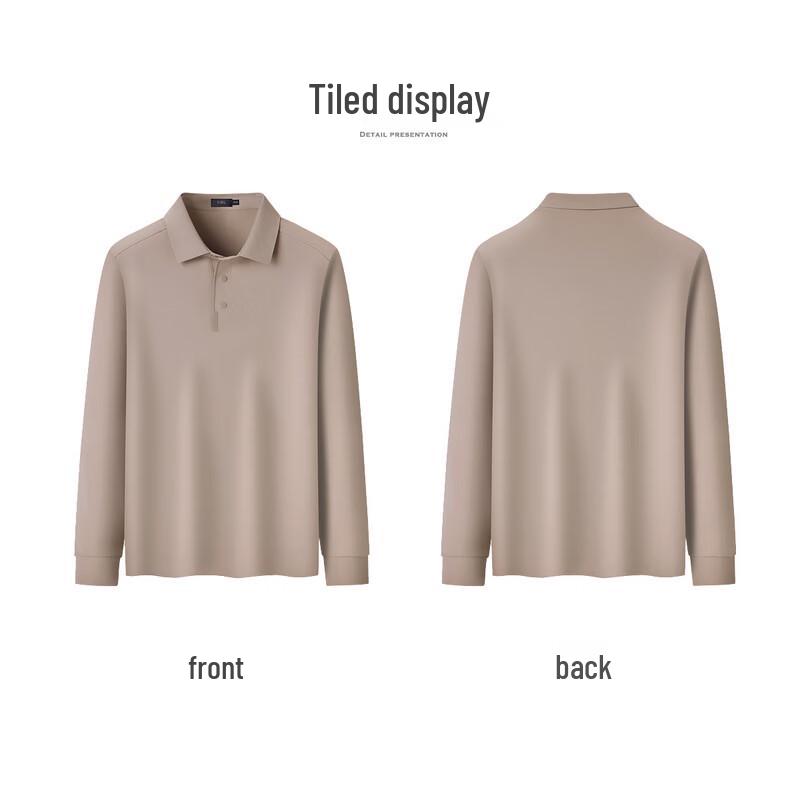 Мужская футболка FIRS с длинным рукавом в стиле business casual