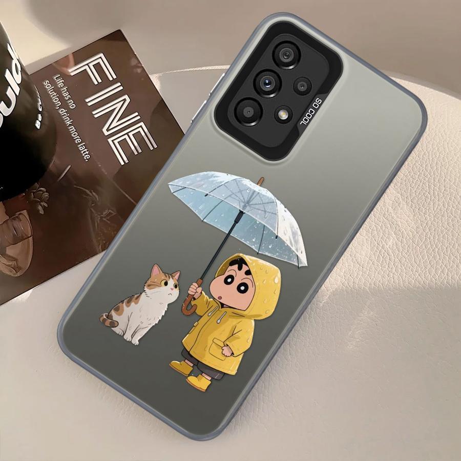 Phone Cover Case for Samsung Galaxy A12 A14 A56 A54 A16 A34 A17 A52 A32 A36 A13 A72 A25 A73 A23 A71 Cool Cra-yons Shin-chans