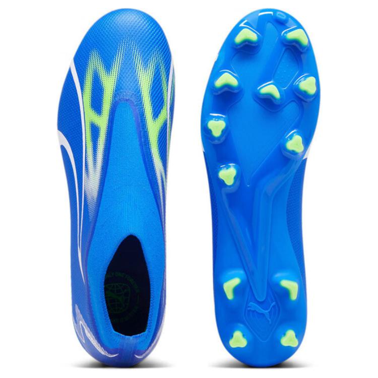 Puma Ultra Match Comfortable Ag Fg Artificial Grass Soccer Shoes Men Soccer Shoes Blue 10751103