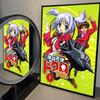 B-Bokusatsu T-Tenshi Dokuro-chan Качественные принты и плакаты Водонепроницаемая бумажная наклейка Постеры для кофейни и бара Настенные наклейки