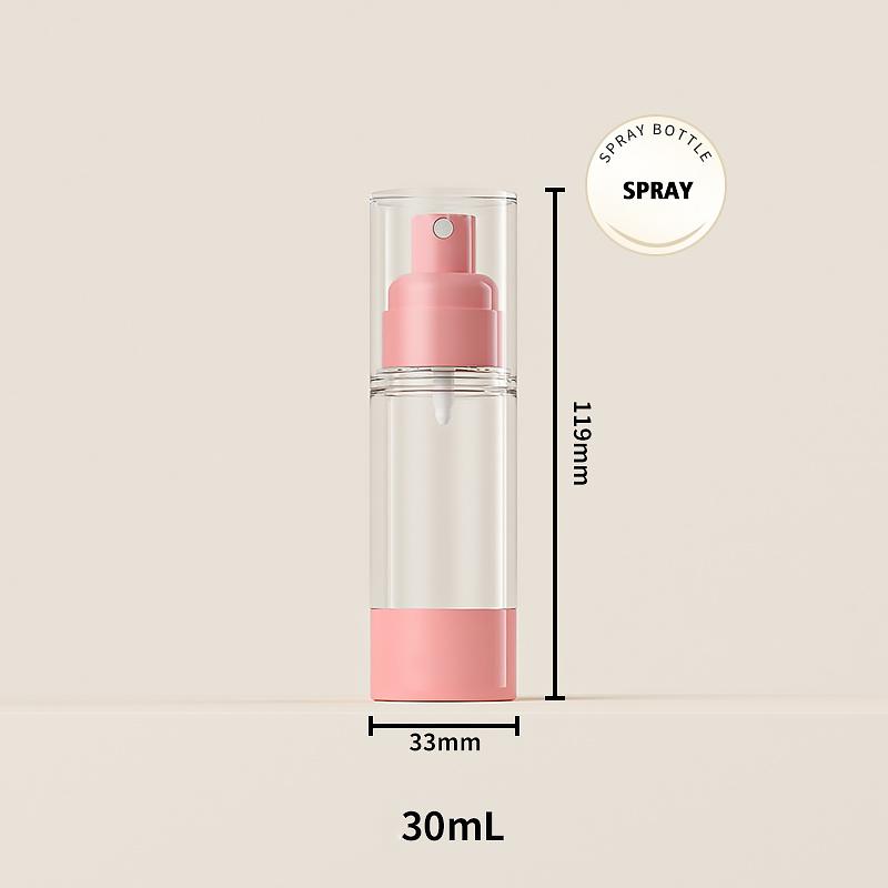 15/30/50ml Nordic Portable Vacuum Press Type Spray Bottle Vacuum Lotion Bottle Travel Cosmetic Separate Refillable Bottling