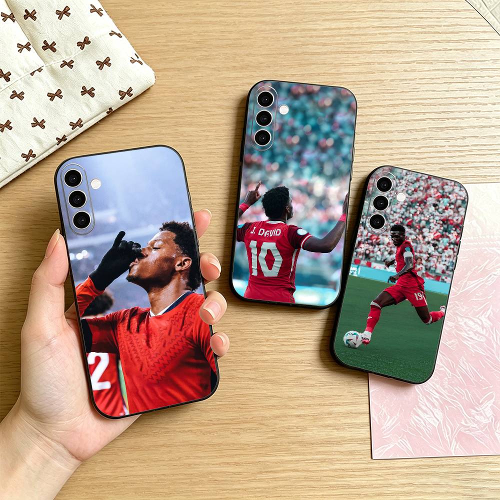 Чехол для телефона Jonathan David Для Samsung Galaxy A73, A72, A71, A70, A53, A52, A51, Другие Мягкий Черный Чехол
