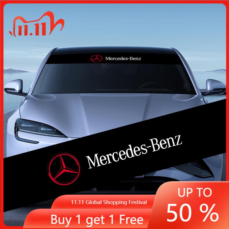 VRF2 Car Front Windshield Stickers Front and Rear Decorative Decals Sticker For Mercedes Benz A300 A200 CLK CLA A180 E220 A300 S300