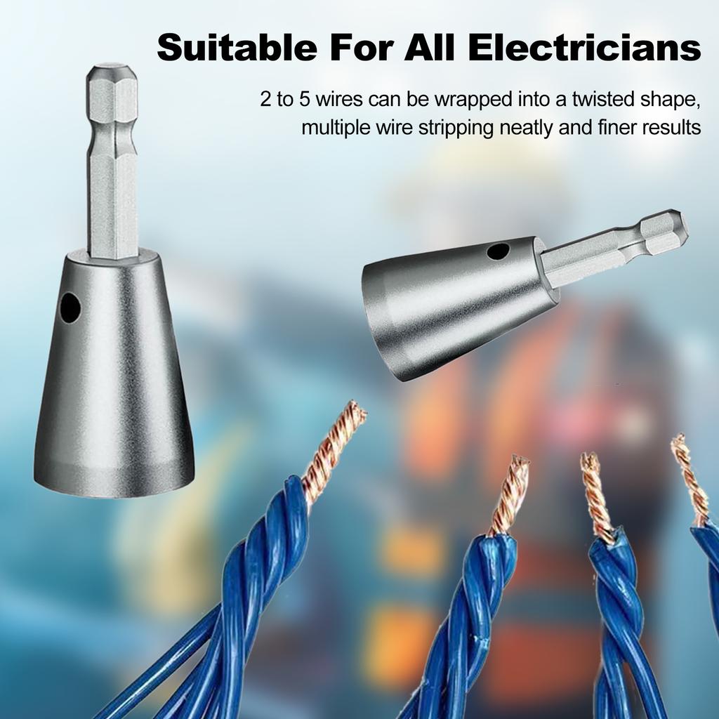 Automatic Peeling And Doubling Device for Electrician Steel Wire Twisting Tool Wire Stripper Tool