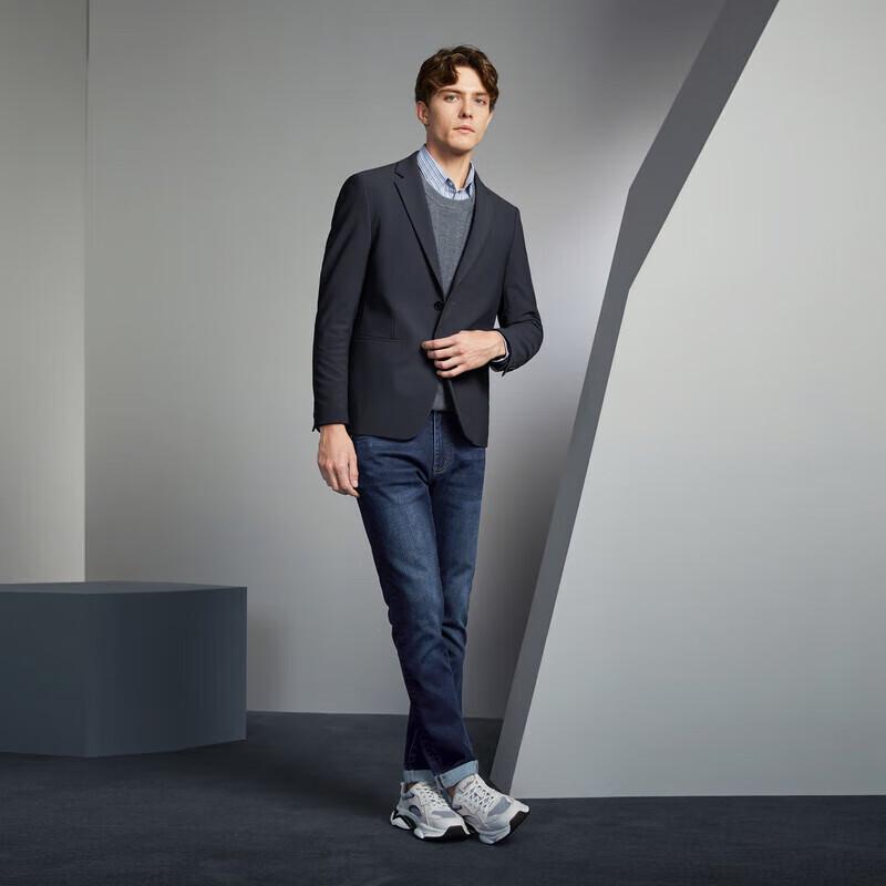 Men's Graphene Stretch Knit Business Casual Suit Jacket