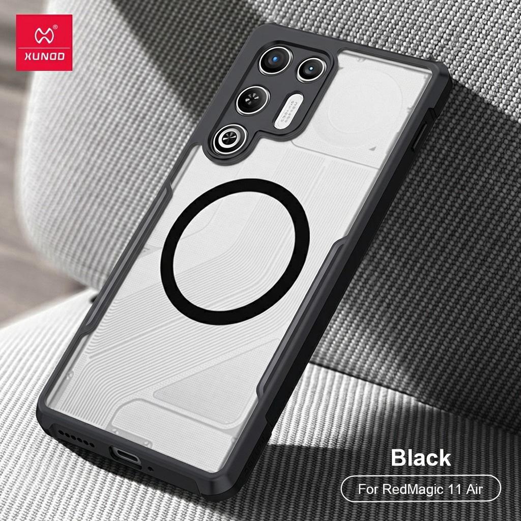 Для ZTE nubia RedMagic 11 Air Чехол XUNDD Ударопрочный Защитный Чехол Для Red Magic 11 Air Роскошная Задняя Крышка С Магнитным Кольцом