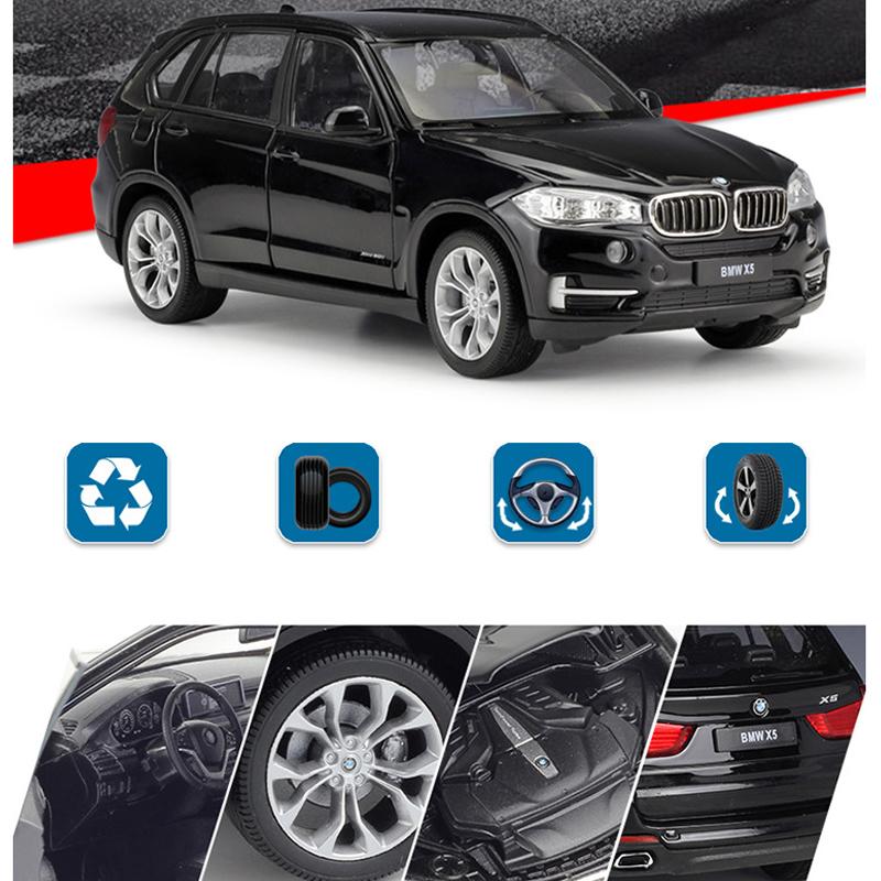 1/24 WELLY BMW X5 модель автомобиля из сплава, литая под давлением металлическая игрушечная модель автомобиля, высокая имитация, коллекция, детские подарки