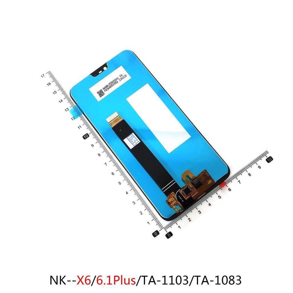 Compatible Replacement LCD Screen for Nokia 5, 5.1, 5.1 Plus, 6.1 Plus, X6, X5 Models