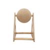 Cat Scratcher Toy Interactive Wood Natural Sisal Cat Scratching Ball for Cats and Kittens