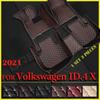 Car Floor Mats For VW Volkswagen ID.4 X Custom Auto Foot Pads Automobile Carpet Cover Interior