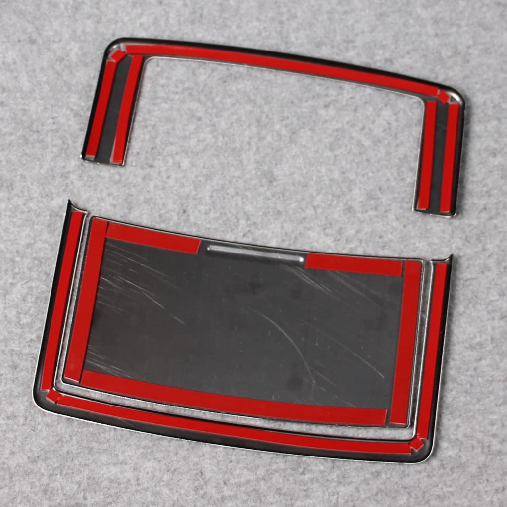 RUIQ Nissan T33 Interior Front Room Lamp Panel Cover Designed for Nissan X-Trail (July 2022) Garnish, X-Trail e-4ORCE (Black)