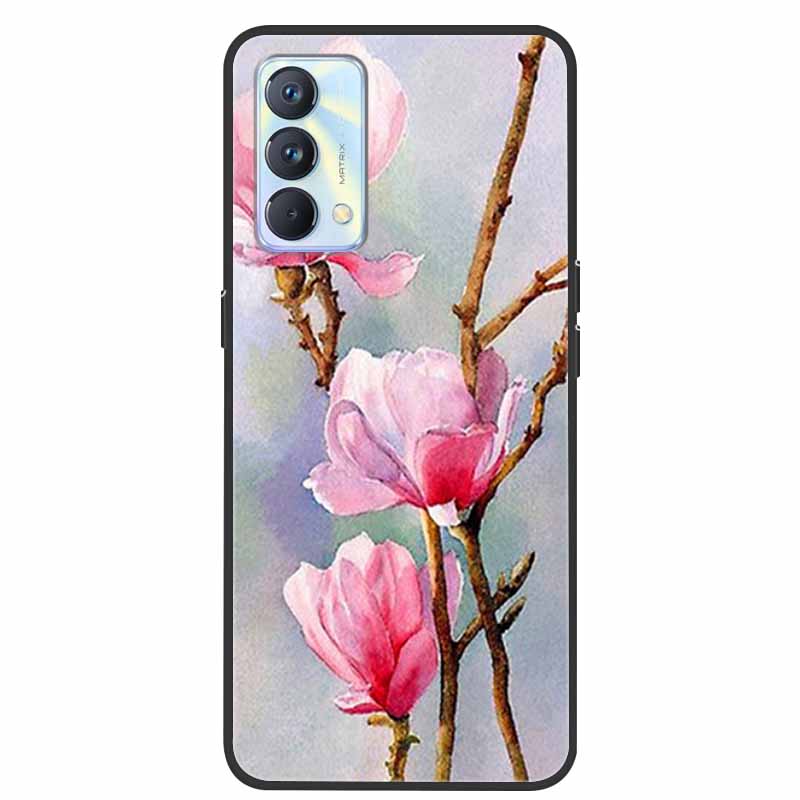 Для Realme GT Master Чехол Ударопрочный Мягкий силикон ТПУ Задняя крышка Для Realme GT Master Edition 5G Чехлы для телефона Милый мультяшный Coque