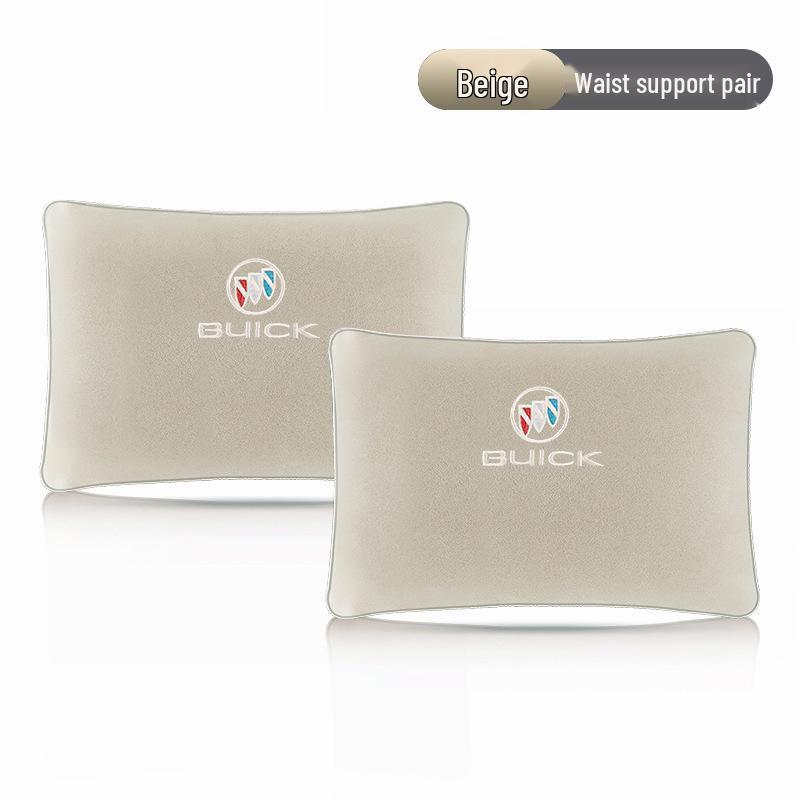 Buick Car Headrest & Lumbar Support Pillow: Regal, GL8, Excelle, LaCrosse