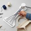 Совершенно новый DIY Стойка для плетения веревок Прочный инструмент для ручного плетения Практичный станок Подарок для мастеров по изготовлению браслетов и ручных аксессуаров