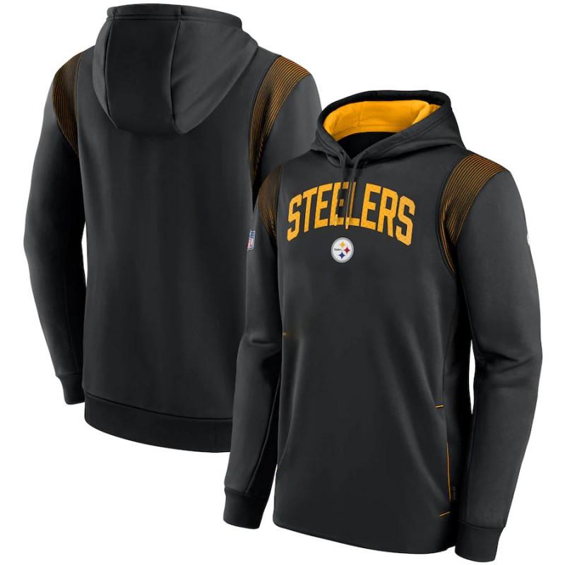 Mens NFL Football Hooded Sweatshirt Sports Casual Pullover With Pockets Loose Fit