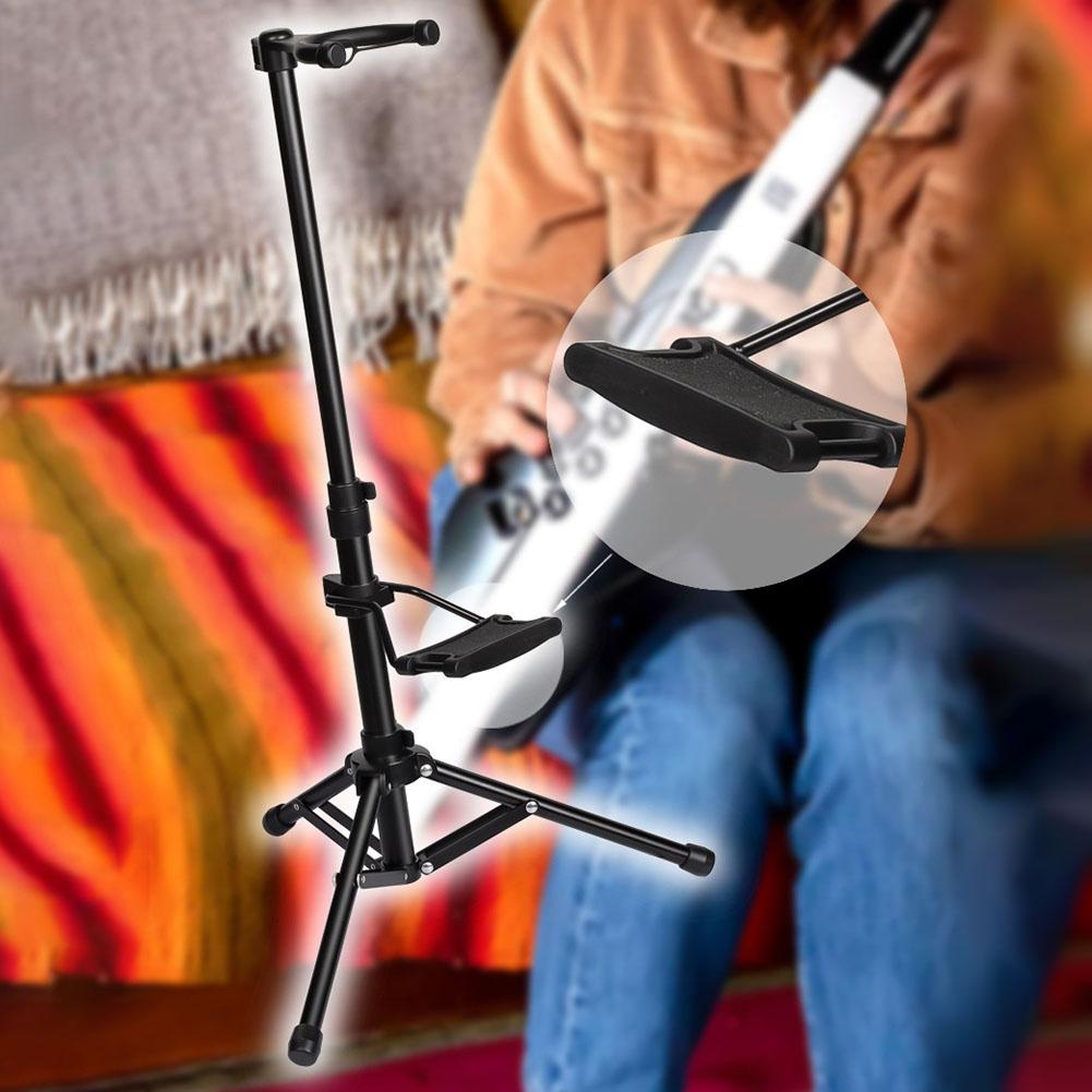 Регулируемая черная складная подставка для электрической горелки Компактная и прочная