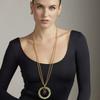 Boucles d'oreilles - LUXENTER - Iswind - Alliage métallique - Or jaune 18k - 22,8 mm
